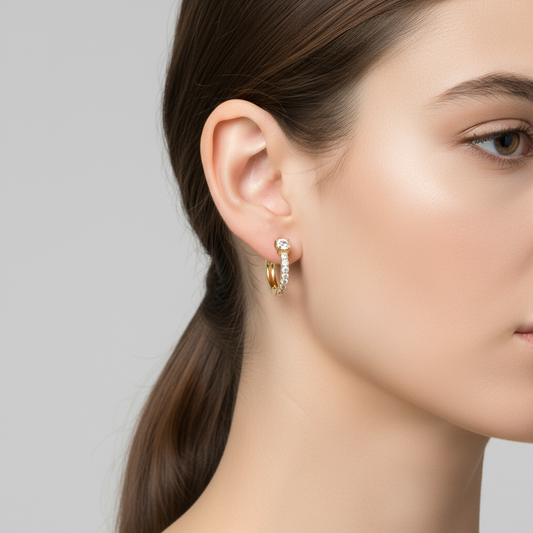 Taylor Lab Diamond Huggie Earrings (1/3 ct. tw.)