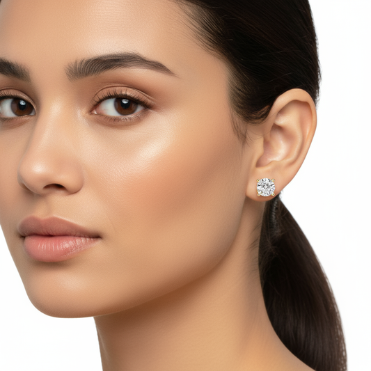Perfect 4-Prong Certified Lab Diamond Stud Earrings (2 ct. tw.)