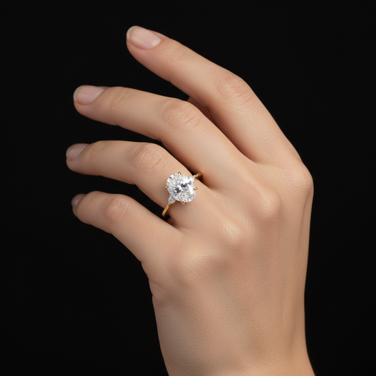 Aria Three Stone Diamond Ring (1/10 ct. tw.)