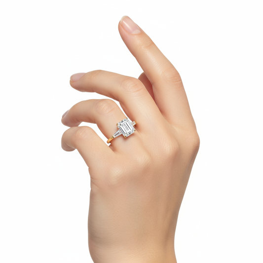 Fortuna Halo Diamond Ring (1/2 ct. tw.)