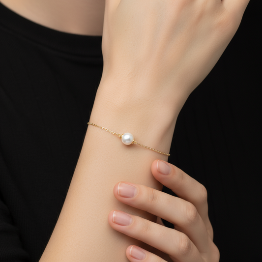 Premium Akoya Cultured Pearl Bracelet (7mm)