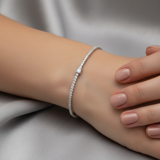 Beatrice Lab Diamond Tennis Bracelet (1 1/4 ct. tw.)