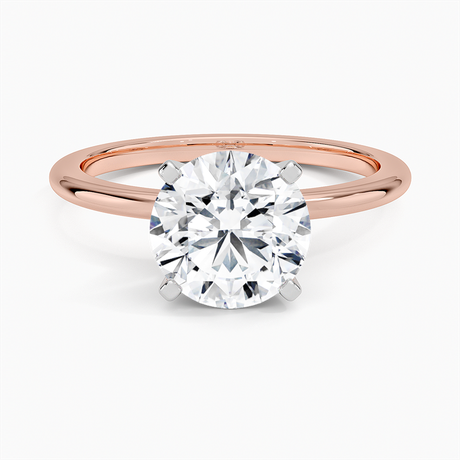 Four-Prong Comfort Fit 1.5mm Ring in 18K