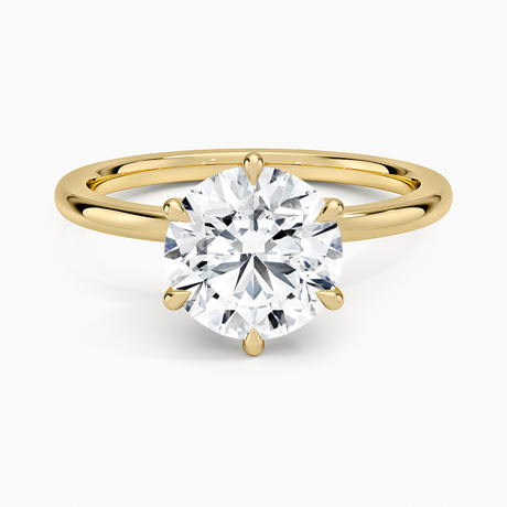 Demi Three-Quarter Coverage Diamond Ring