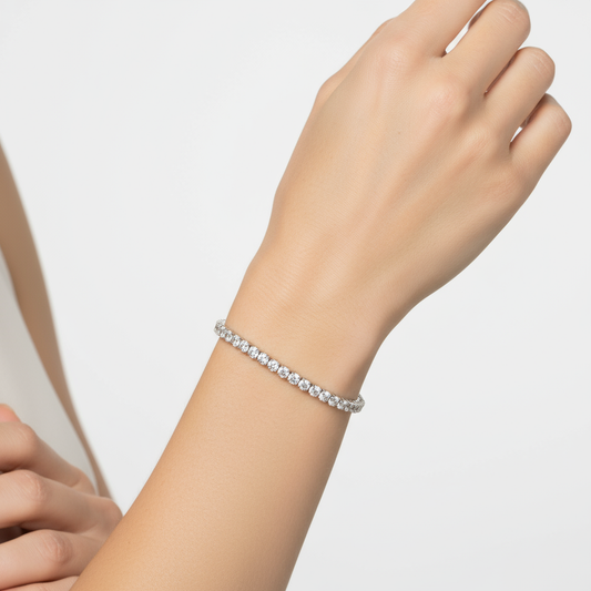 6.5 in. Lab Diamond Line Tennis Bracelet (1 ct. tw.)