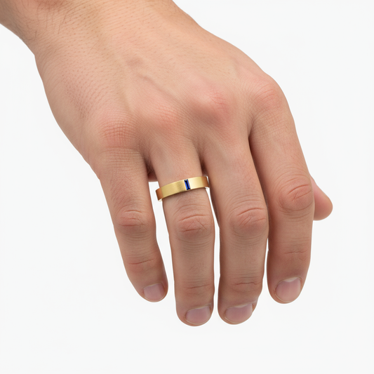 Apollo Sapphire 4.5mm Wedding Ring