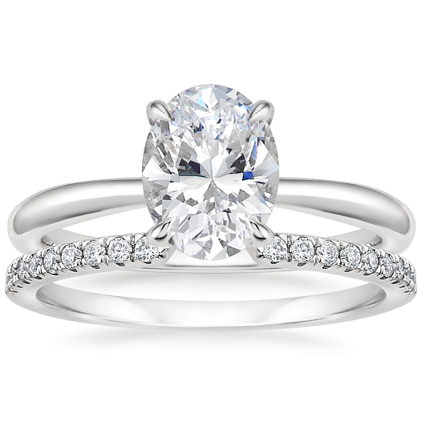 Freesia Ring with Sia Diamond Open Ring