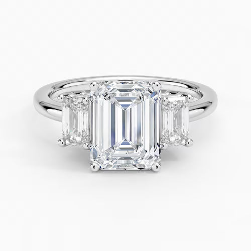 Luxe Rhiannon Three Stone Diamond Ring (3/4 ct. tw.)