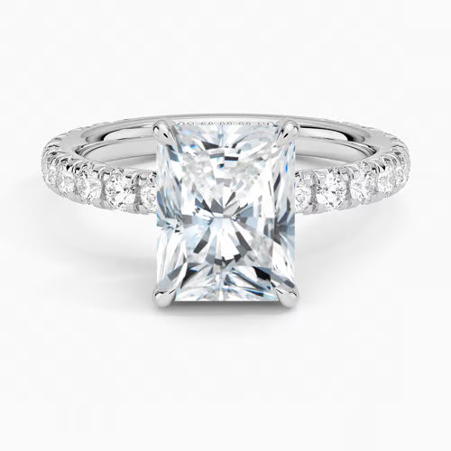 Olympia Three-Quarter Coverage Diamond Ring