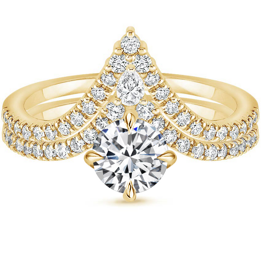 Nouveau Diamond Bridal Set