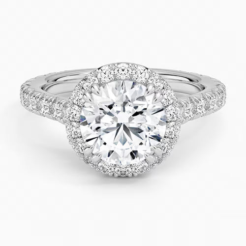 Sienna Halo Three-Quarter Coverage Diamond Ring (3/4 ct. tw.)