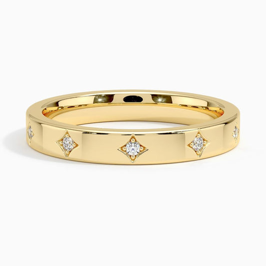 Elara Diamond Ring in 18K