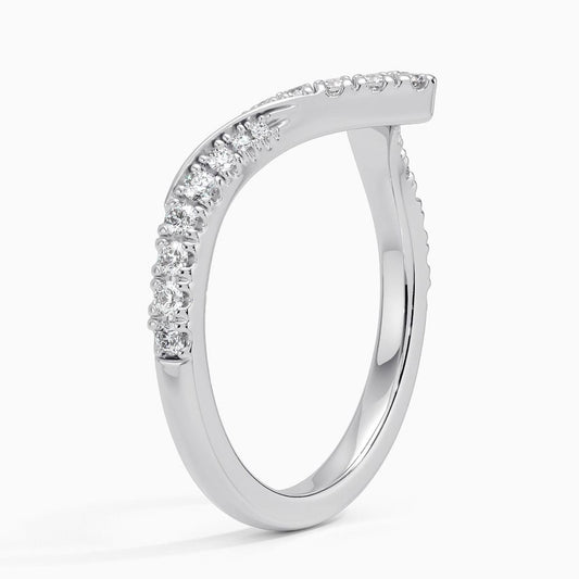 Elongated Chiara Diamond Ring (1/3 ct. tw.) in 18K White Gold