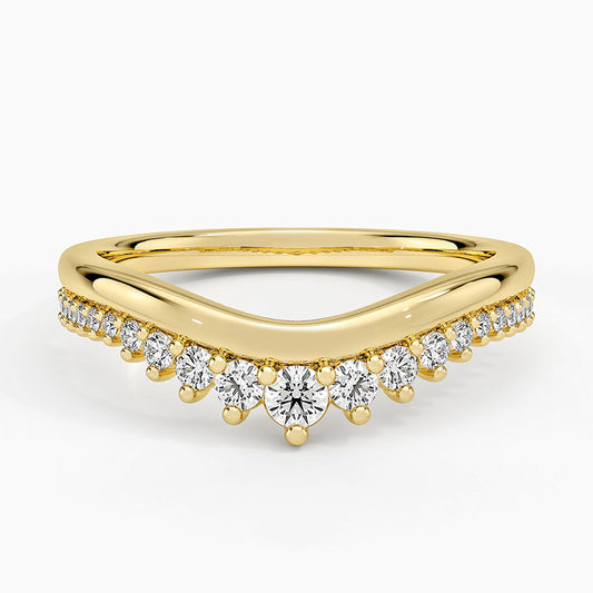 Serafina Contour Diamond Ring (1/4 ct. tw.)