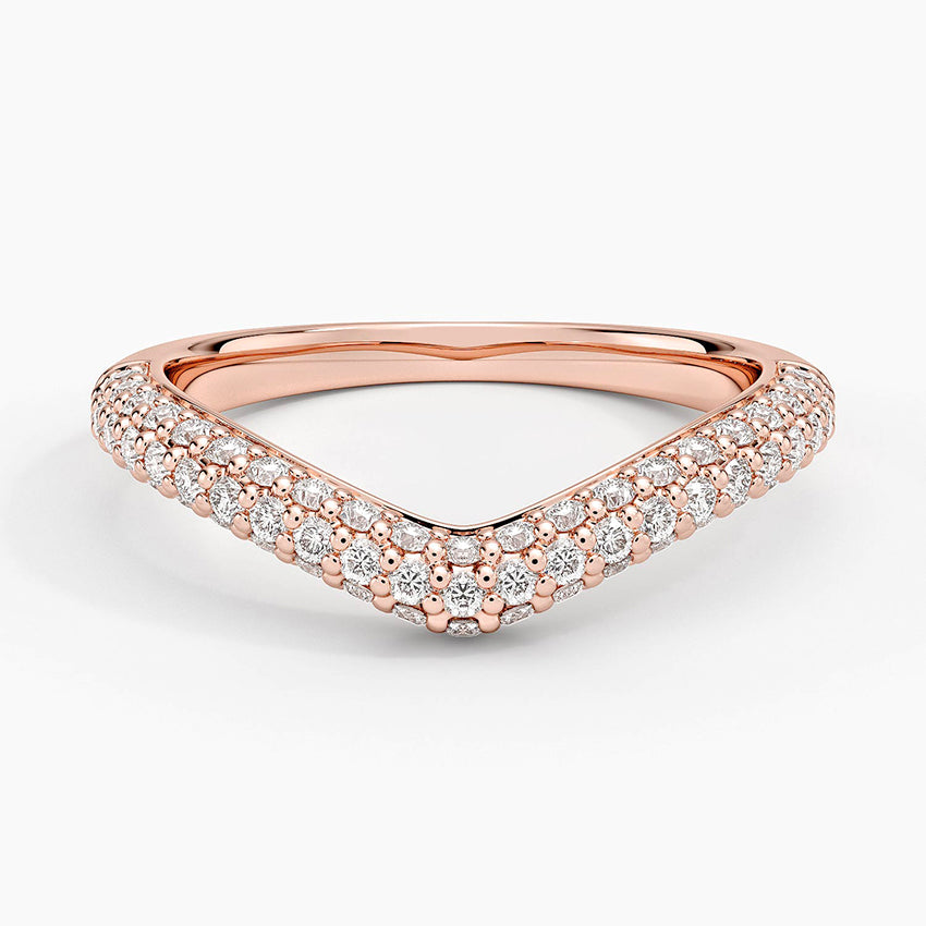 Petite Adelaide Curved Lab Diamond Ring (1/2 ct. tw.)