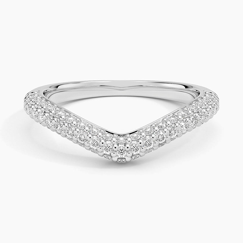 Petite Adelaide Curved Lab Diamond Ring (1/2 ct. tw.)