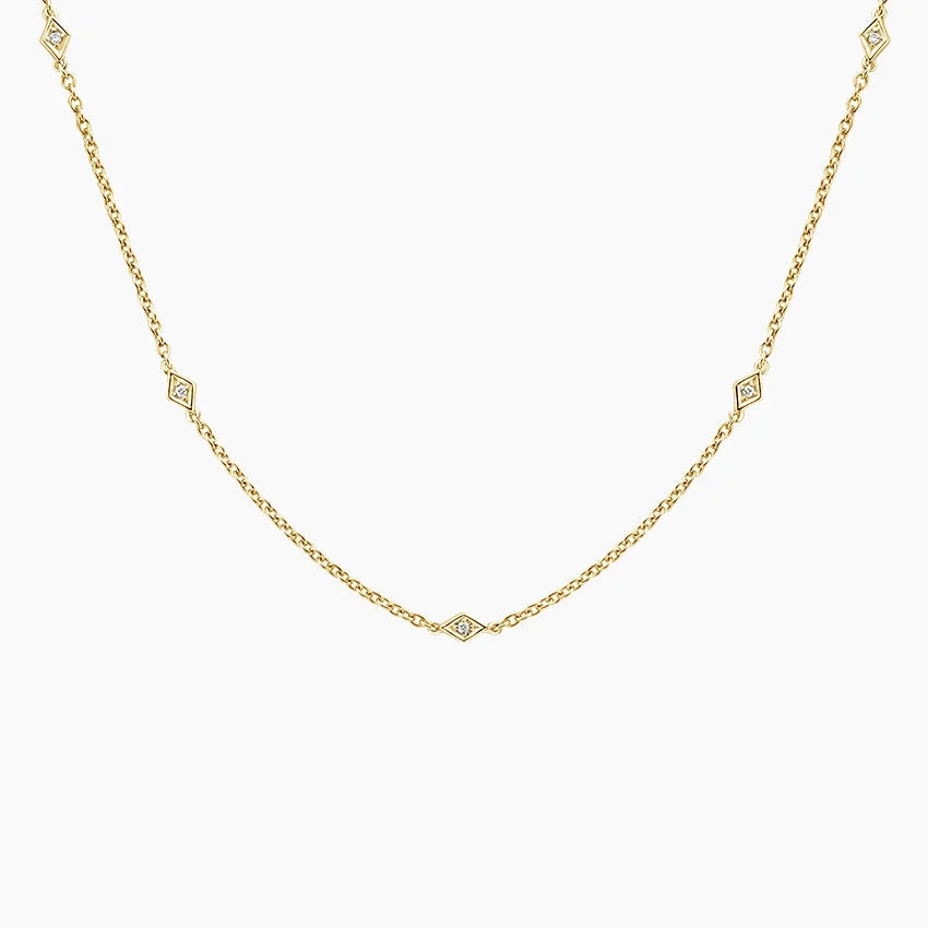 Marquesa Strand Diamond Necklace