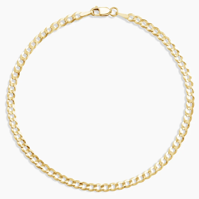 Blake 8.5 in. Curb Chain Bracelet (3mm)