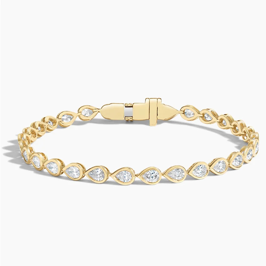 Pear Lab Diamond Bezel Tennis Bracelet (2 3/4 ct. tw.)