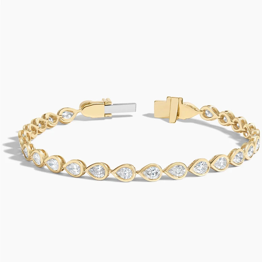 Pear Lab Diamond Bezel Tennis Bracelet (2 3/4 ct. tw.)