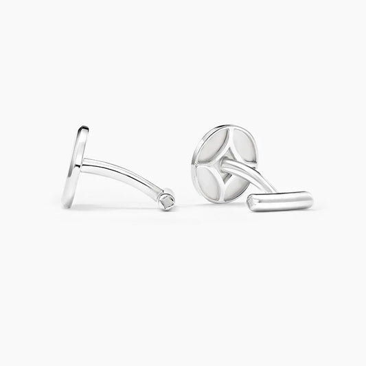 Homme Engravable Round Cufflinks