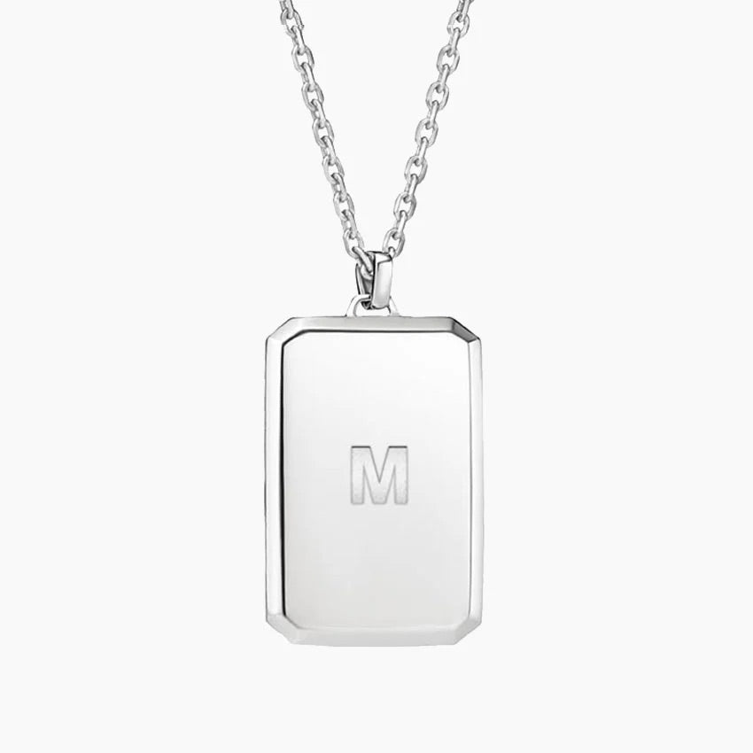 Homme Engravable Tag Pendant