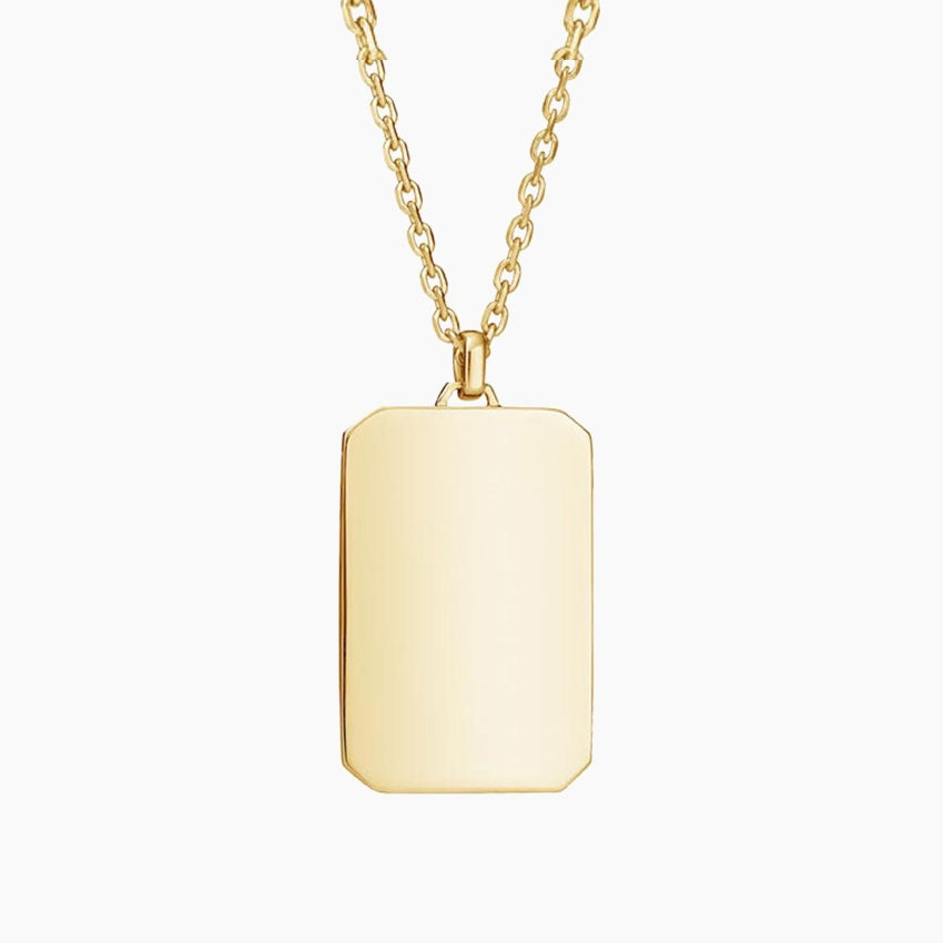 Homme Engravable Tag Pendant