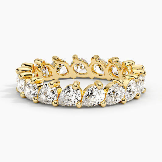 Pear Eternity Lab Diamond Ring (2 ct. tw.)