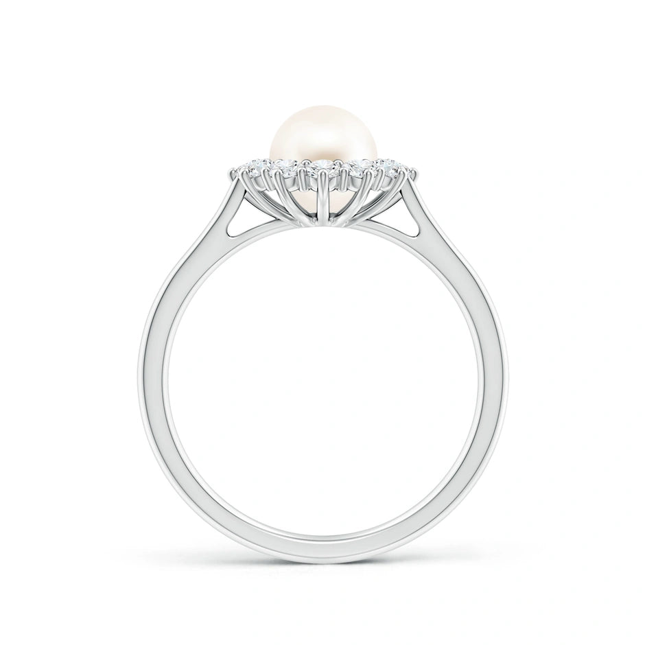 Princess Diana Inspired Freshwater Pearl Ring