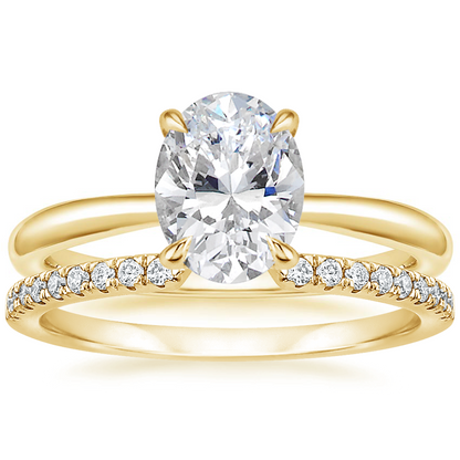 Freesia Ring with Sia Diamond Open Ring