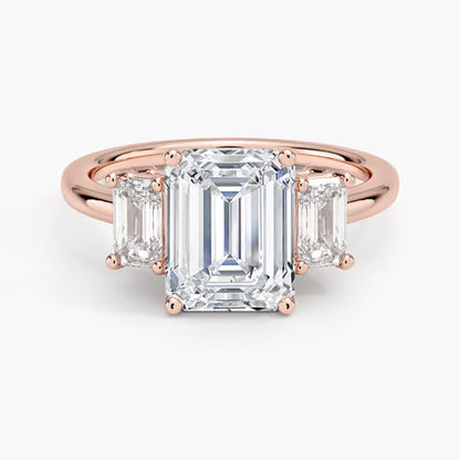 Luxe Rhiannon Three Stone Diamond Ring (3/4 ct. tw.)