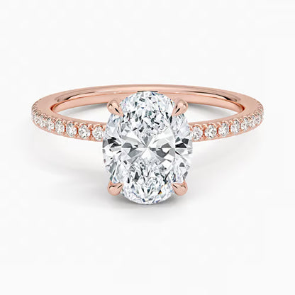 Viviana Three-Quarter Coverage Diamond Ring