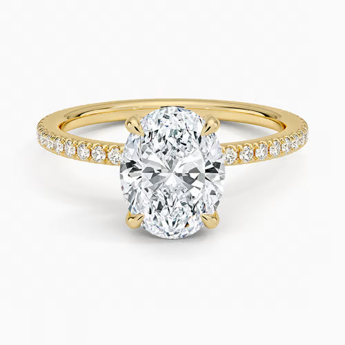 Viviana Three-Quarter Coverage Diamond Ring
