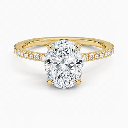 Viviana Three-Quarter Coverage Diamond Ring
