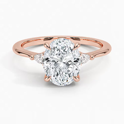 Aria Three Stone Diamond Ring (1/10 ct. tw.)