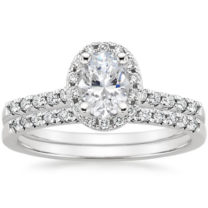 Odessa Diamond Ring (1/5 ct. tw.) with Sonora Diamond Ring (1/8 ct. tw.)