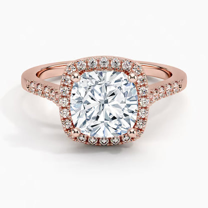Odessa Halo Diamond Ring (1/5 ct. tw.)