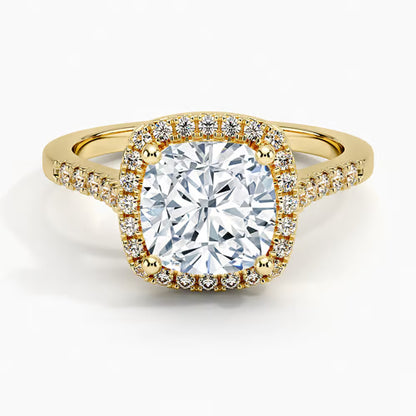 Odessa Halo Diamond Ring (1/5 ct. tw.)
