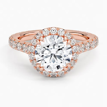 Sienna Halo Three-Quarter Coverage Diamond Ring (3/4 ct. tw.)