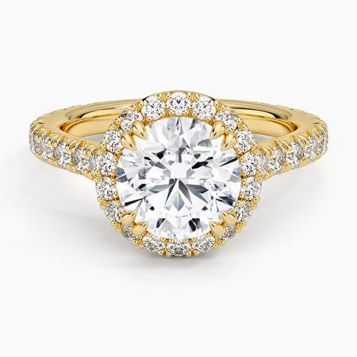 Sienna Halo Three-Quarter Coverage Diamond Ring (3/4 ct. tw.)