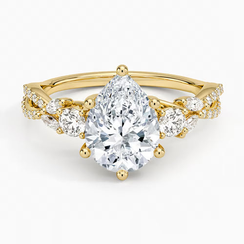 Luxe Willow Three Stone Diamond Ring (1/2 ct. tw.)