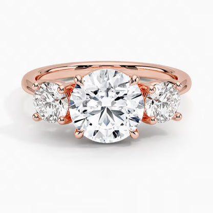 Luxe Selene Three Stone Diamond Ring (2/3 ct. tw.)