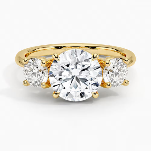 Luxe Selene Three Stone Diamond Ring (2/3 ct. tw.)