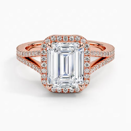 Fortuna Halo Diamond Ring (1/2 ct. tw.)