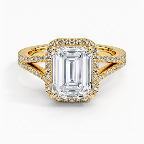 Fortuna Halo Diamond Ring (1/2 ct. tw.)