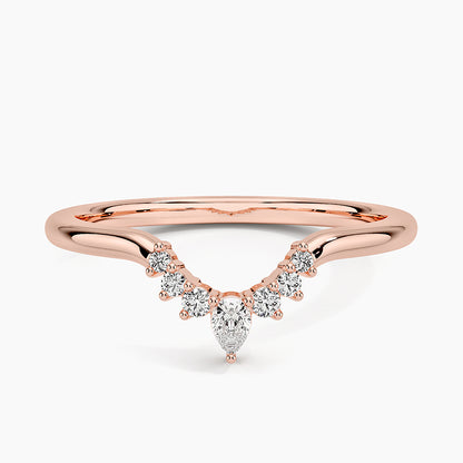 Lunette Diamond Ring (1/10 ct. tw.)