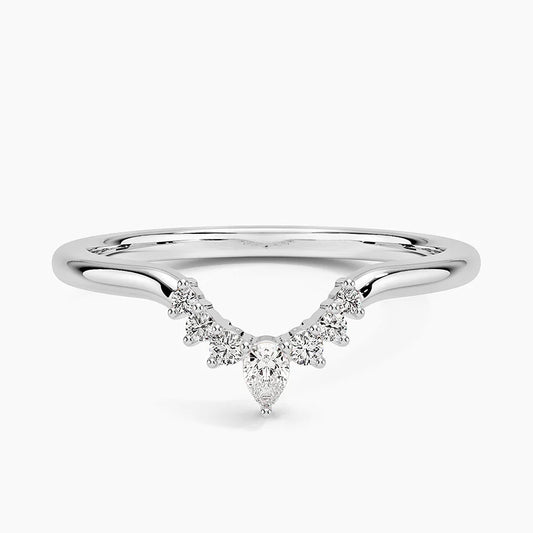 Lunette Diamond Ring (1/10 ct. tw.)