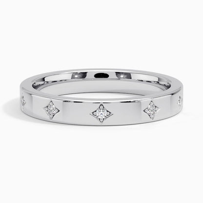 Elara Diamond Ring in 18K