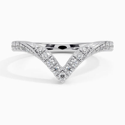 Elongated Chiara Diamond Ring (1/3 ct. tw.) in 18K White Gold