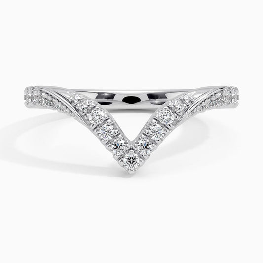Elongated Chiara Diamond Ring (1/3 ct. tw.) in 18K White Gold